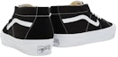 Shop Vans Sk8-Mid Reissue 83 LX 'Hitam Putih' VN000CQQBA2