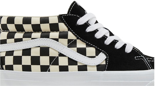Vans Sk8-Mid 复刻 83 LX '棋盘格 - 黑色' VN000CQQ2BO Order Vans Sk8-Mid 复刻 83 LX '棋盘格 - 黑色' VN000CQQ2BO
