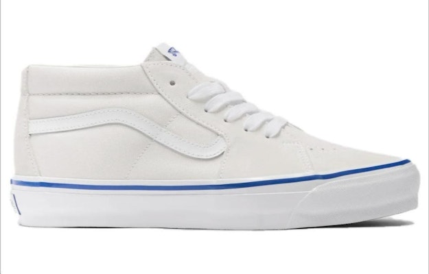 Vans Sk8-Mid Reissue 83 LX 'Off White' VN000CQQOFW Order Vans Sk8-Mid Reissue 83 LX 'Off White' VN000CQQOFW