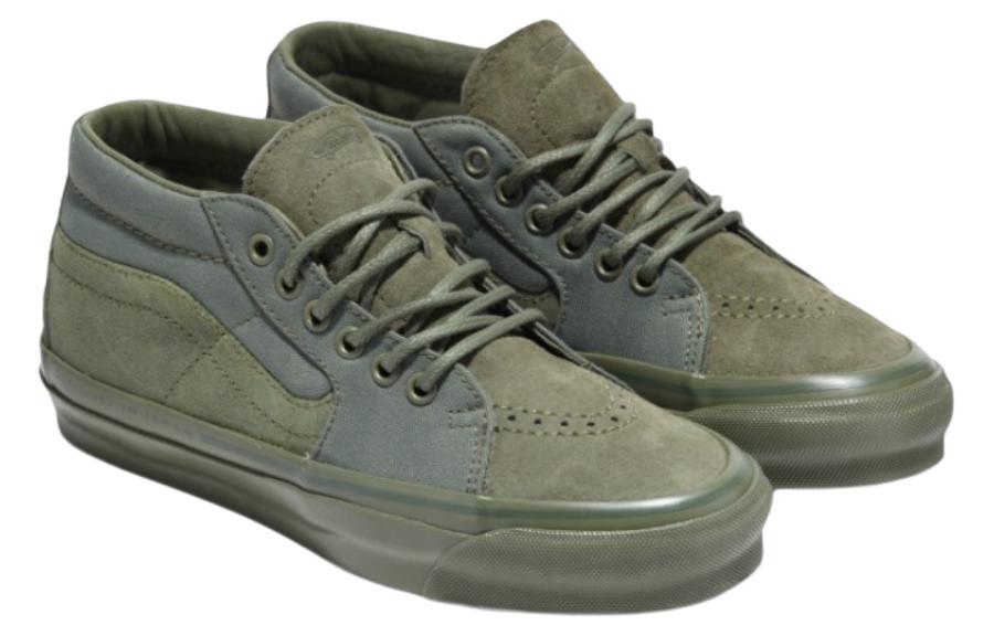 Order Vans Sk8-Mid Reissue 83 MG 'TDC Olivine' Lelaki Kasut Sneakers VN000E7JAMB