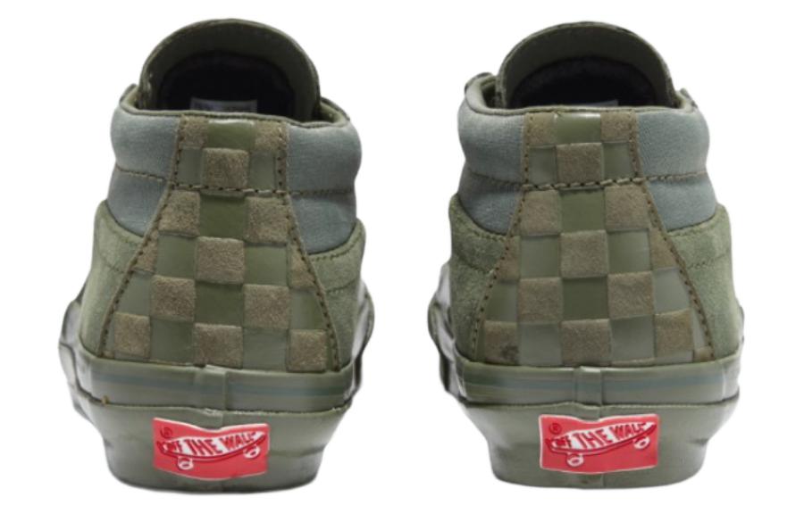 Lookbook Vans Sk8-Mid Reissue 83 MG 'TDC Olivine' Lelaki Kasut Sneakers VN000E7JAMB