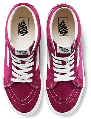 Vans Sk8-Mid Reissue 'Checker Sidewall - Rumba Red Jazzy' Lelaki Sneakers VN0A391FWQ5 Lookbook Vans Sk8-Mid Reissue 'Checker Sidewall - Rumba Red Jazzy' Lelaki Sneakers VN0A391FWQ5