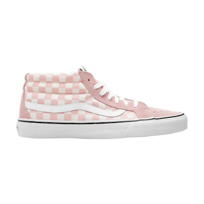 Vans Sk8-Mid Reissue 'Checkerboard - Chalk Pink'