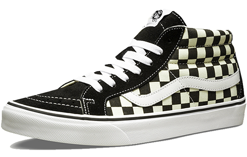 Shop Vans Sk8-Mid Reissue 'Checkerboard' Catur Indonesia VN0A391FQXH