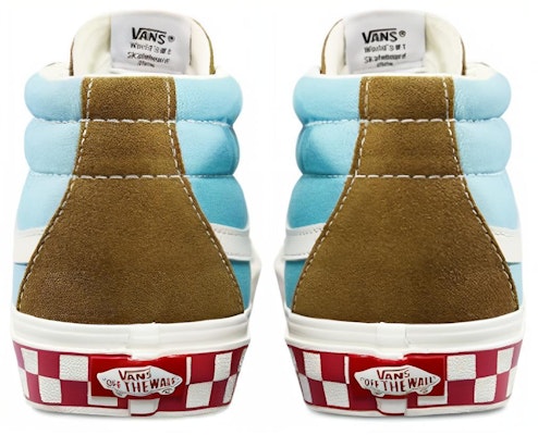 Vans SK8-Mid Reissue 'Cyan/Brown' VN0A391FWQ6 Shop Vans SK8-Mid Reissue 'Cyan/Brown' VN0A391FWQ6