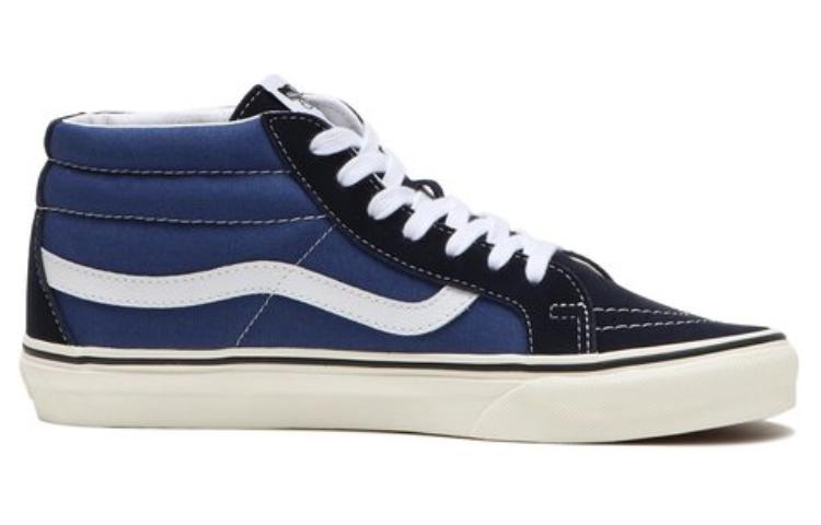 Lookbook Vans SK8-Mid Reissue ''Donkerblauw Grijs'' VN0A391F5TU