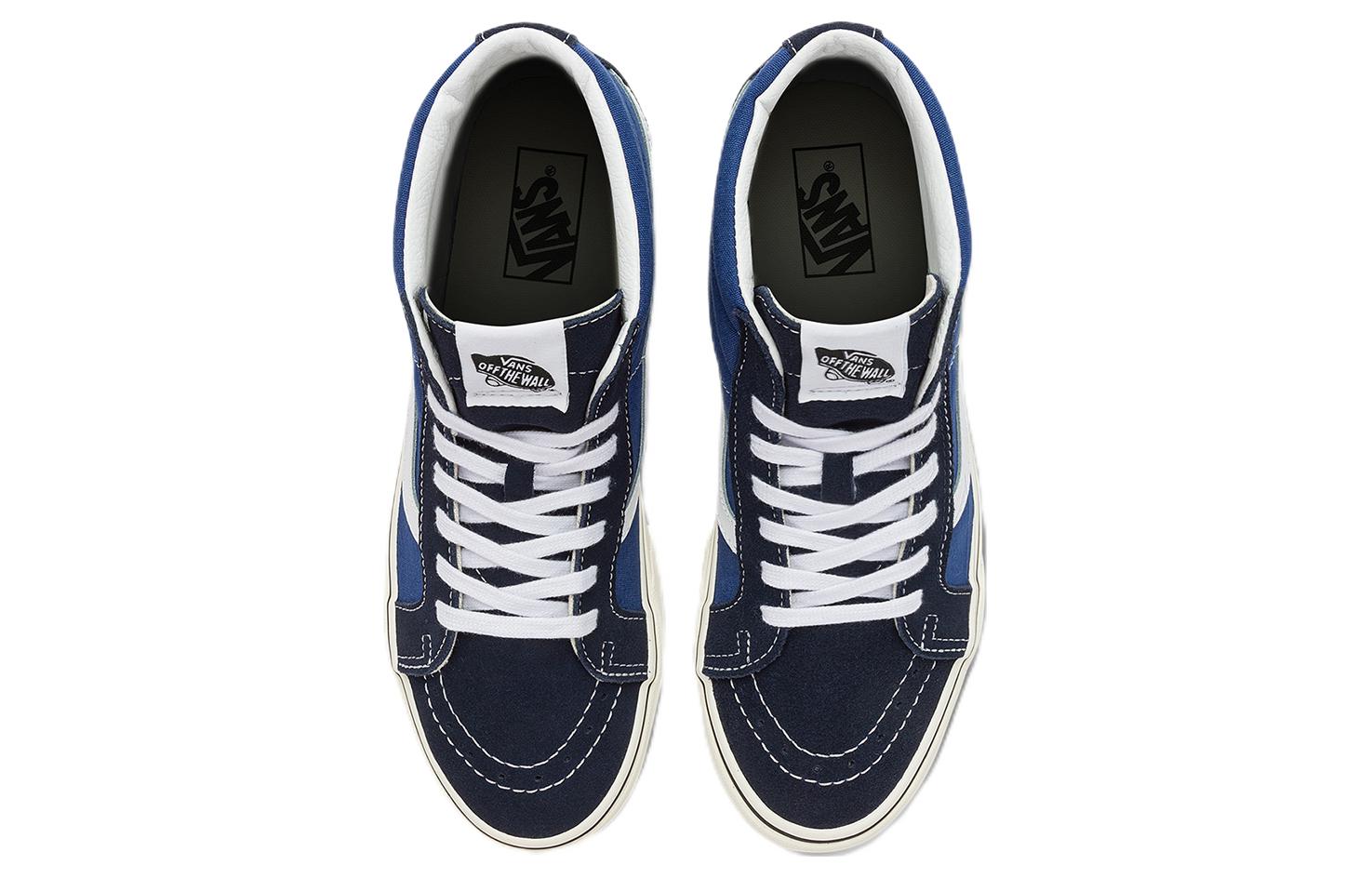 Shop ヴァンズ SK8-Mid 復刻 ダークブルーグレー VN0A391F5TU