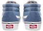 Shop Vans Sk8-Mid Reissue 'Denim 2-Tone' Lelaki Wanita Kasual Sneakers VN0A3MV8Q69