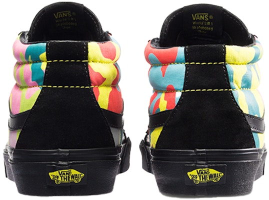 Vans Sk8-Mid Reissue 'Neon Camo' Lelaki Perempuan Kasut Sneakers VN0A3MV8ULX Shop Vans Sk8-Mid Reissue 'Neon Camo' Lelaki Perempuan Kasut Sneakers VN0A3MV8ULX