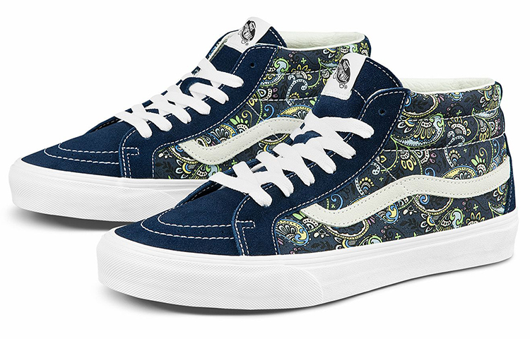 Order Vans Sk8-Mid 經典復刻版 '佩斯利 - 藏青色' VN0A391FITN