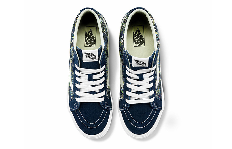 Lookbook Vans Sk8-Mid 經典復刻版 '佩斯利 - 藏青色' VN0A391FITN