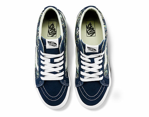 Vans Sk8-Mid Reissue 'Paisley - Dress Blues' VN0A391FITN Lookbook Vans Sk8-Mid Reissue 'Paisley - Dress Blues' VN0A391FITN