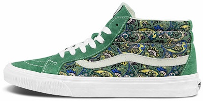 Vans Sk8-Mid Reissue 'Paisley - Hedge Green' VN0A391F6TM Vans Sk8-Mid Reissue 'Paisley - Hedge Green' VN0A391F6TM