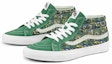 Order Vans Sk8-Mid Reissue 'Paisley - Hedge Green' Hijau Paisley Style Kasual. VN0A391F6TM