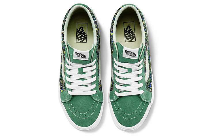 Lookbook Vans Sk8-Mid 复古重制「佩斯利-绿篱」 VN0A391F6TM