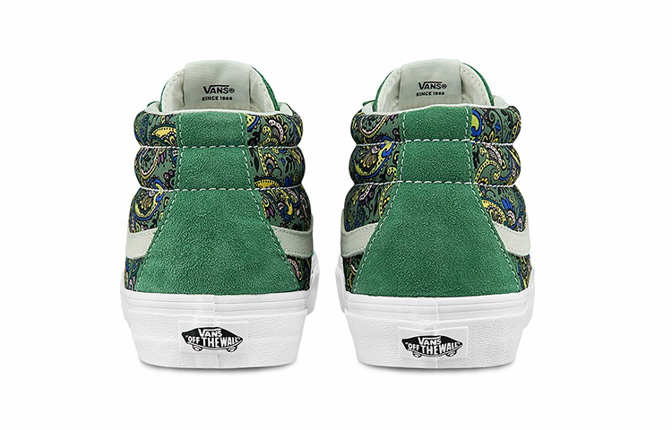 Shop Vans Sk8-Mid 复古重制「佩斯利-绿篱」 VN0A391F6TM