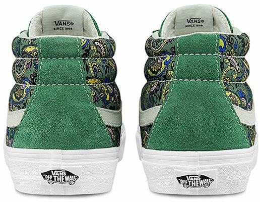 Vans Sk8-Mid 复古重制「佩斯利-绿篱」 VN0A391F6TM Shop Vans Sk8-Mid 复古重制「佩斯利-绿篱」 VN0A391F6TM