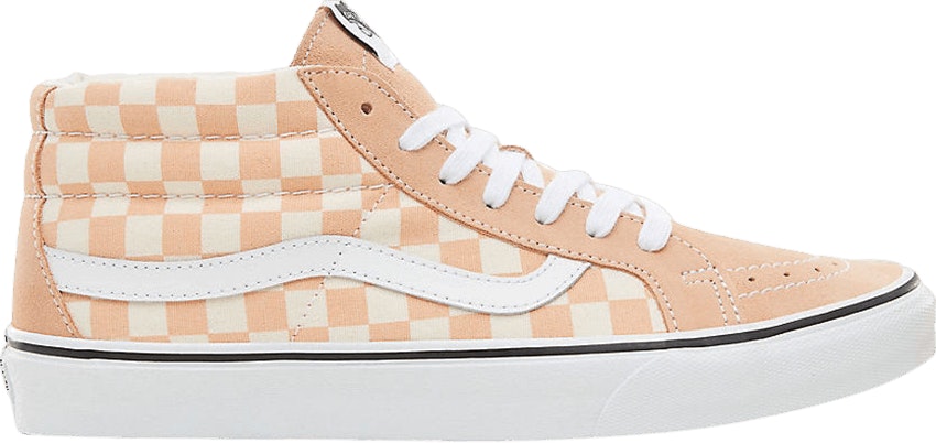vans-sk8-mid-reissue-peach-checkerboard