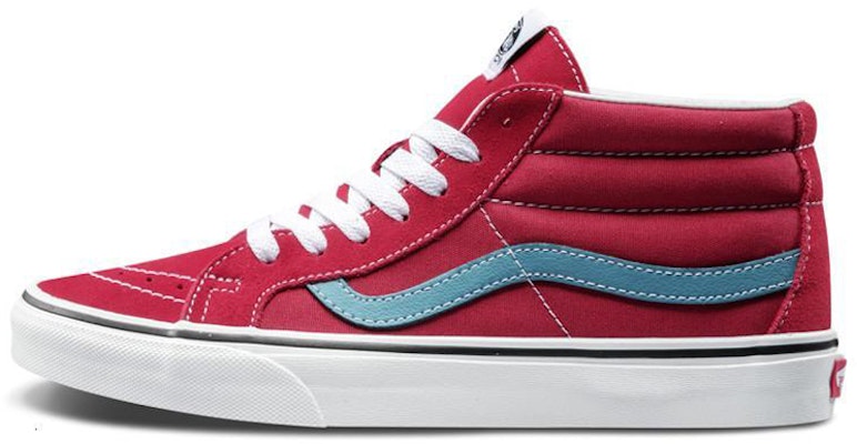 Vans Sk8-Mid Reissue 'Merah Rococco Biru Adriatik' VN0A3MV8Q8C Buy Vans Sk8-Mid Reissue 'Merah Rococco Biru Adriatik' VN0A3MV8Q8C