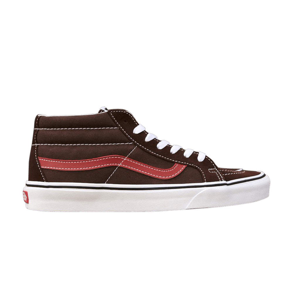 Vans Sk8-Mid Reissue 'Shaved Chocolate Red' VN0A3MV8R3S