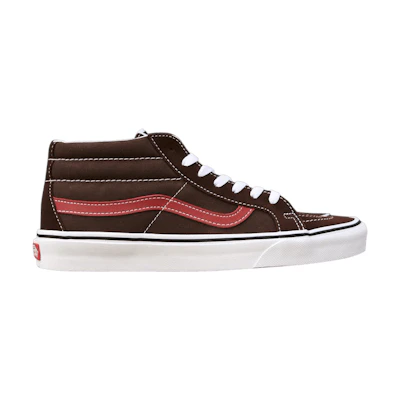 Vans Sk8-Mid Reissue 'Shaved Chocolate Red'