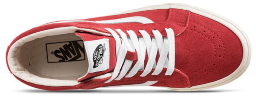 Vans Sk8-Mid Reissue 'Vintage - Merah Pompeii' VN000XIIF1O Shop Vans Sk8-Mid Reissue 'Vintage - Merah Pompeii' VN000XIIF1O