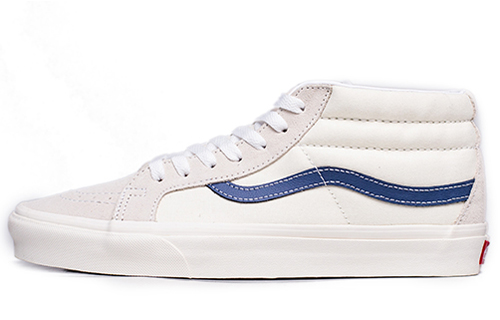 Buy 반스 스케이트-미드 리이슈 '화이트/블루' VN0A391FTP1