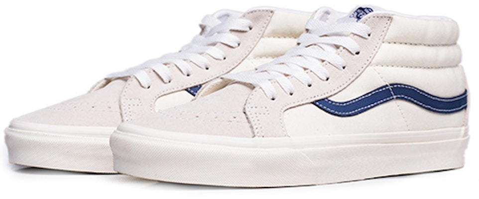 Vans SK8-Mid Reissue 'White/Blue' VN0A391FTP1 Lookbook Vans SK8-Mid Reissue 'White/Blue' VN0A391FTP1
