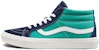 Vans SK8-Mid Reissue Black-Green 'Blue Green' VN0A391FTET