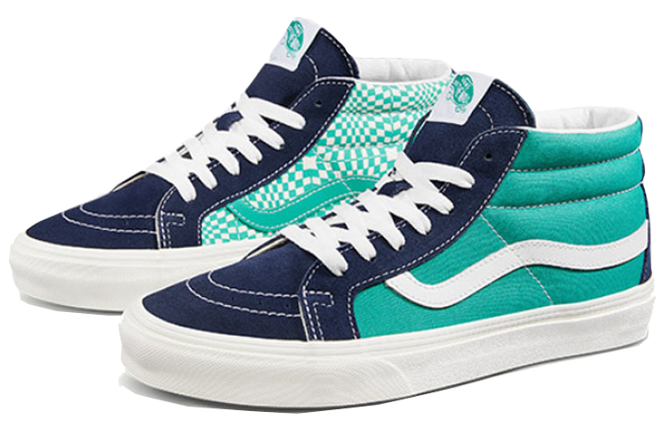 Order Vans SK8-Mid Reissue Negro-Verde 'Azul Verde' VN0A391FTET