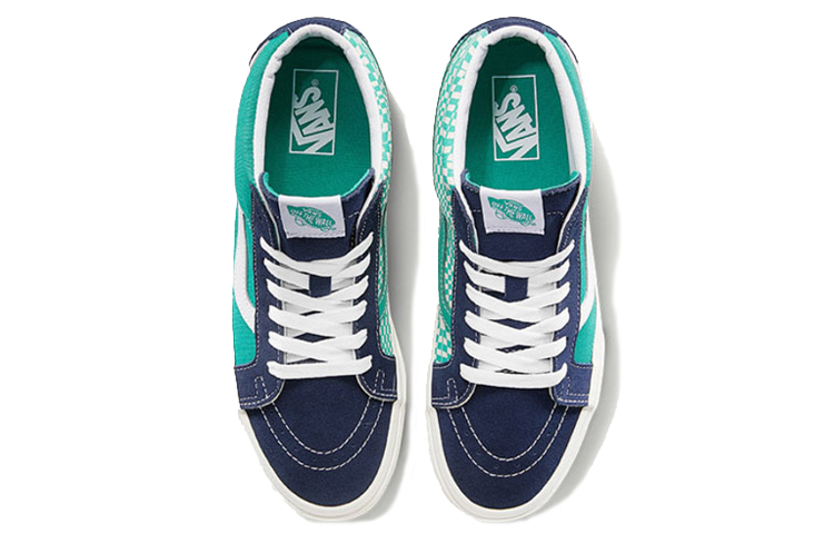 Lookbook Vans SK8-Mid Reissue Negro-Verde 'Azul Verde' VN0A391FTET