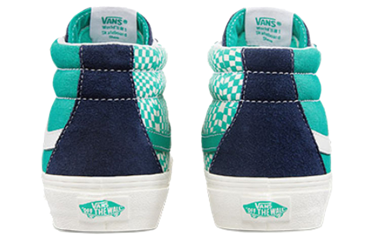 Shop Vans SK8-Mid Reissue Negro-Verde 'Azul Verde' VN0A391FTET