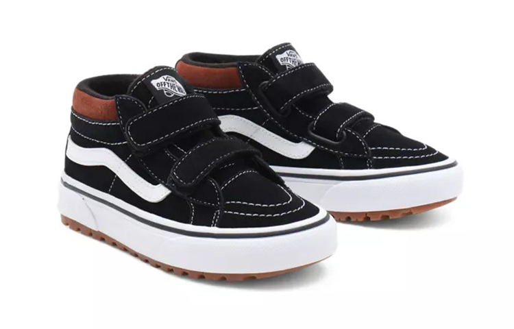 Lookbook 中童 Vans SK8 MID Reissue Mte-1 休閒 中筒 滑板鞋 黑白