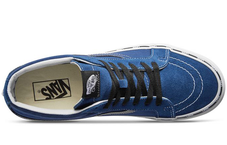Lookbook Vans Sk8-Mid 海军蓝 复刻版 VN0A391FT8R