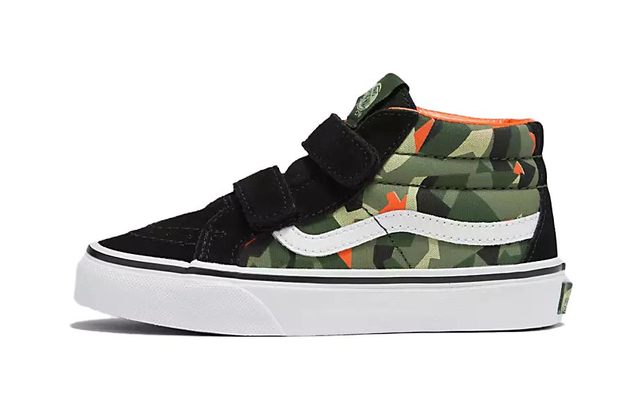 Buy Vans Sk8-Mid Reissue V 'Geo Camo Hitam' VN00018TBOQ