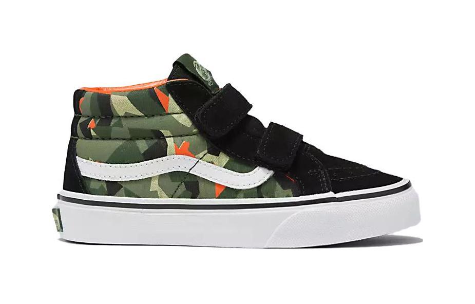 Order Vans Sk8-Mid Reissue V 'Geo Camo Hitam' VN00018TBOQ
