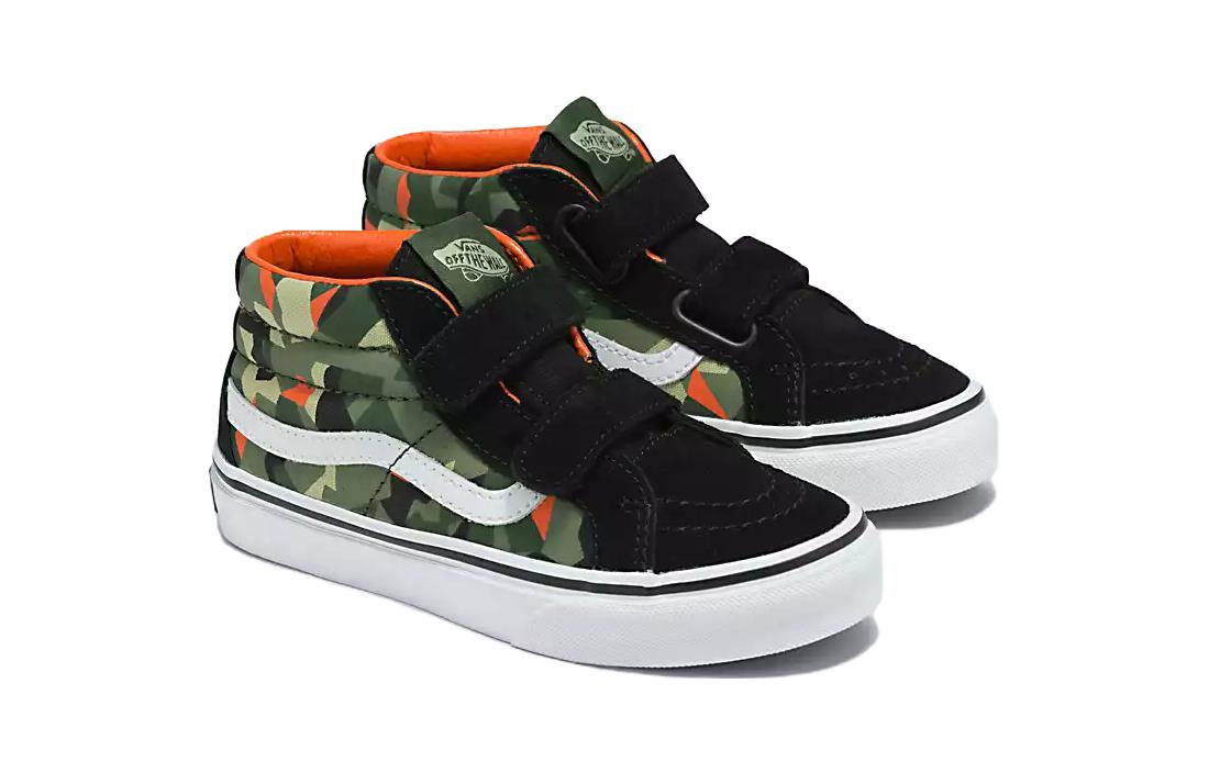 Lookbook Vans Sk8-Mid Reissue V 'Geo Camo Hitam' VN00018TBOQ