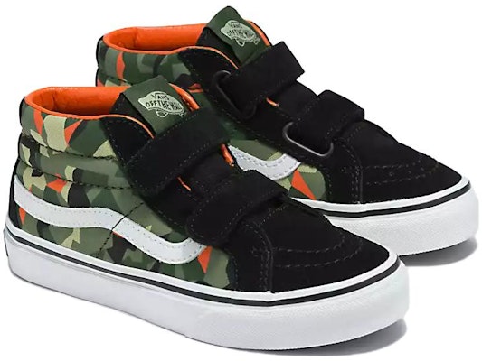 Vans Sk8-Mid Reissue V 'Geo Camo Hitam' VN00018TBOQ Lookbook Vans Sk8-Mid Reissue V 'Geo Camo Hitam' VN00018TBOQ