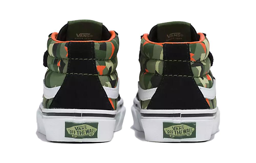 Shop Vans Sk8-Mid Reissue V 'Geo Camo Hitam' VN00018TBOQ