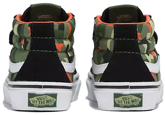 Vans Sk8-Mid Reissue V 'Geo Camo Black' VN00018TBOQ Shop Vans Sk8-Mid Reissue V 'Geo Camo Black' VN00018TBOQ
