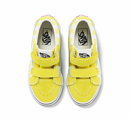 Kasut Vans Sk8-Mid Reissue V Mid Tops Skateboarding Kuning Putih Grid 'Kuning Putih' VN0A38HHABP Shop Kasut Vans Sk8-Mid Reissue V Mid Tops Skateboarding Kuning Putih Grid 'Kuning Putih' VN0A38HHABP