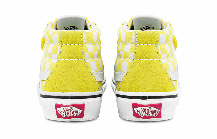 Purchase Kasut Vans Sk8-Mid Reissue V Mid Tops Skateboarding Kuning Putih Grid 'Kuning Putih' VN0A38HHABP