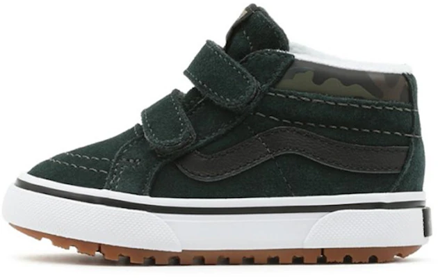中童 Vans SK8 MID Reissue V Mte-1 魔術貼 迷彩 休閒 輕便耐磨 中幫 兒童板鞋 深綠白 Buy 中童 Vans SK8 MID Reissue V Mte-1 魔術貼 迷彩 休閒 輕便耐磨 中幫 兒童板鞋 深綠白