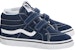 Vans Sk8-Mid Reissue Velcro Biru VN0A348JT2S
