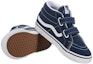 Shop Vans Sk8-Mid Reissue Velcro Biru VN0A348JT2S