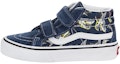 Buy Vans Sk8-Mid Reissue Velcro Sneakers K Biru VN0A38HHTZ1