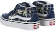 Lookbook Vans Sk8-Mid Reissue Velcro Sneakers K Biru VN0A38HHTZ1