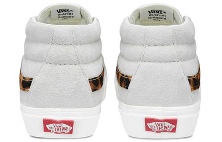 Purchase Vans Sk8-Mid 復古中幫休閒帆布鞋 男女同款 白色