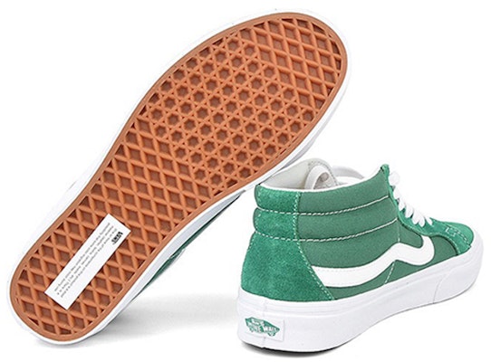 Vans SK8-Mid Suede Street Style Sneakers 'Green White' VN0A391FTOY Purchase Vans SK8-Mid Suede Street Style Sneakers 'Green White' VN0A391FTOY