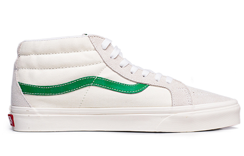 Order バンズ SK8-Mid 白/緑 VN0A391FTP0